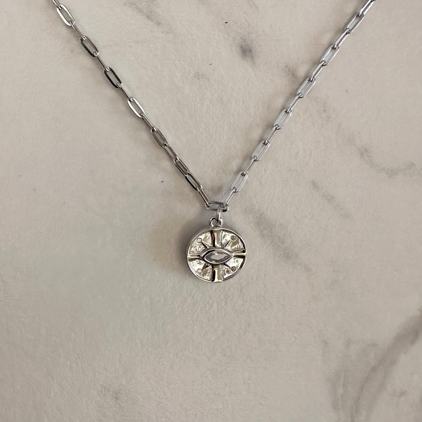 Celestial Compass Pendant Necklace
