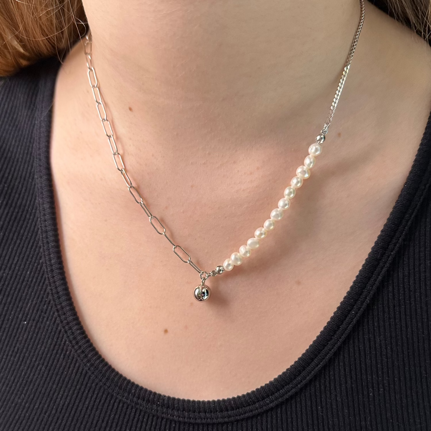 Statement Freshwater Pearl Necklace