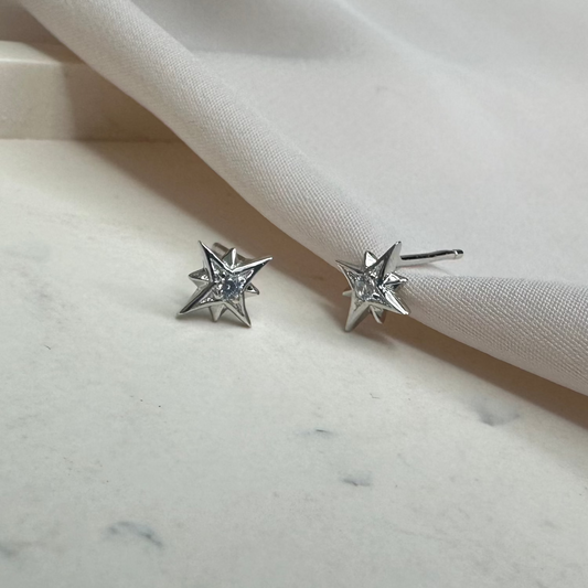 Aurae Star Stud Earring