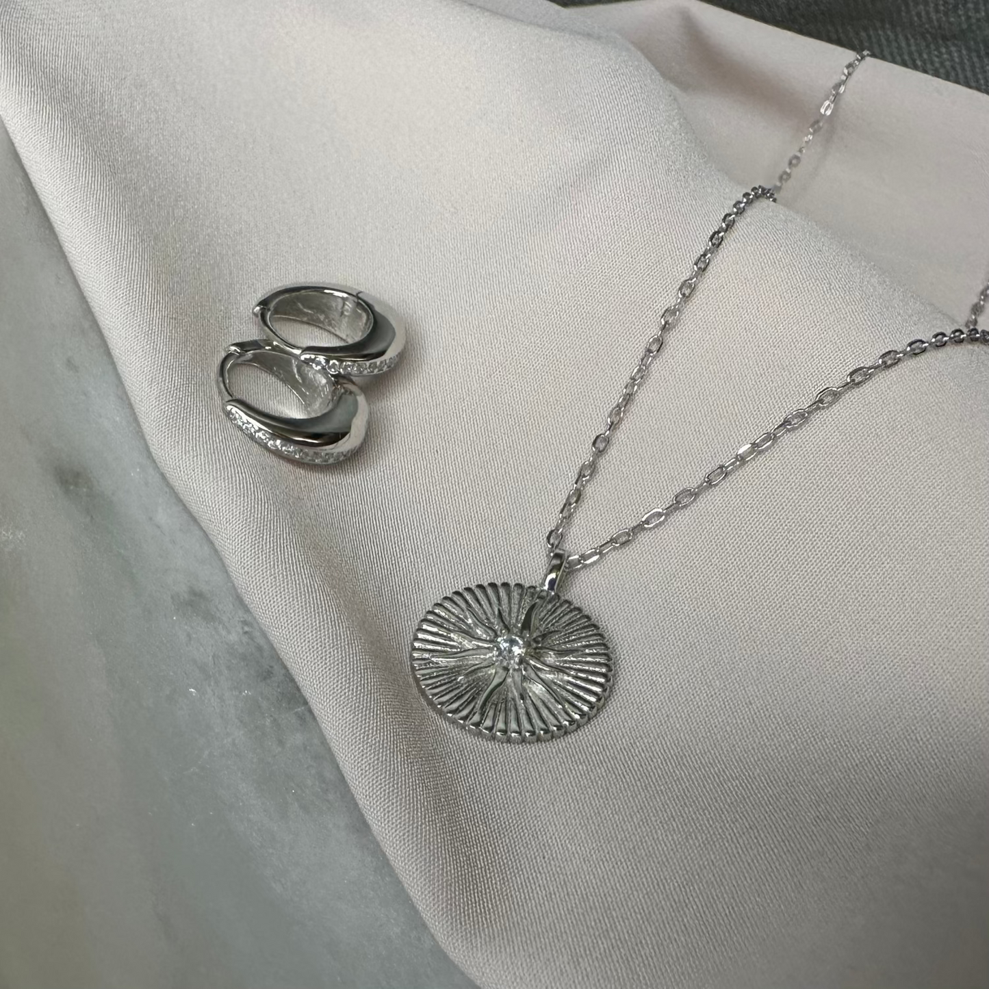 Radiant Star Pendant Necklace